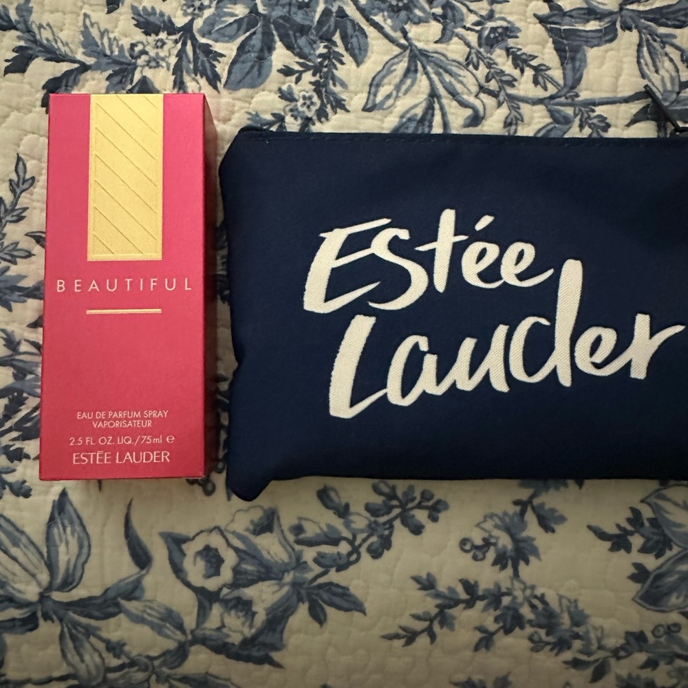 NWOT Estée Lauder Beautiful & Bag Large Bottle